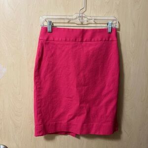 Banana Republic Pink Pencil Skirt Knee-Length Work